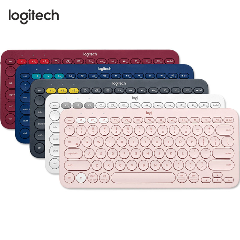 Desk Setup Keyboard - Logitech K380 Wireless Bluetooth Keyboard Keyboard