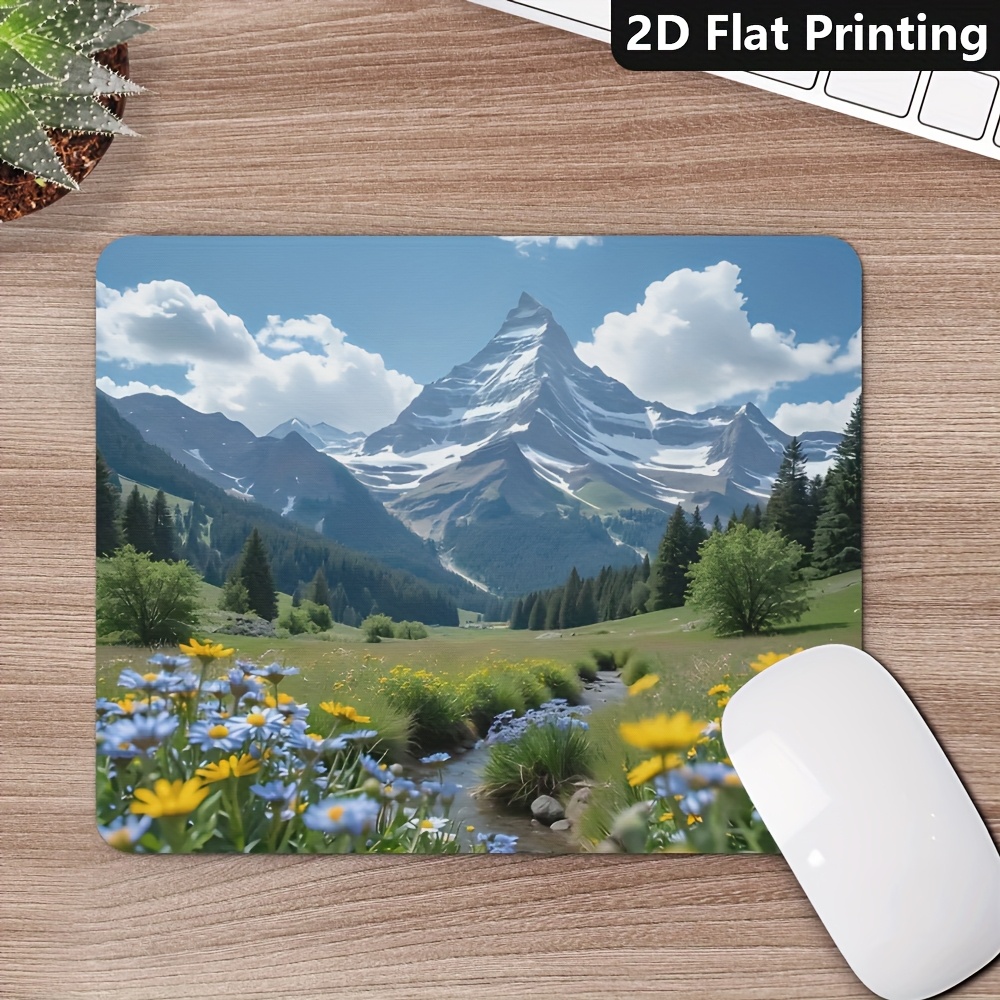 Desk Setup Pc - Gaming Office Non-Slip Mouse Pad Scenic