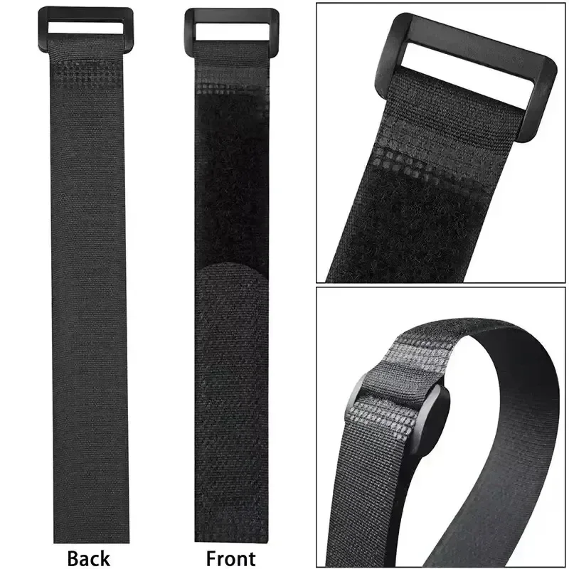 Cable Velcro Strap - 3pcs/set Reusable Fishing Rod Tie Holder