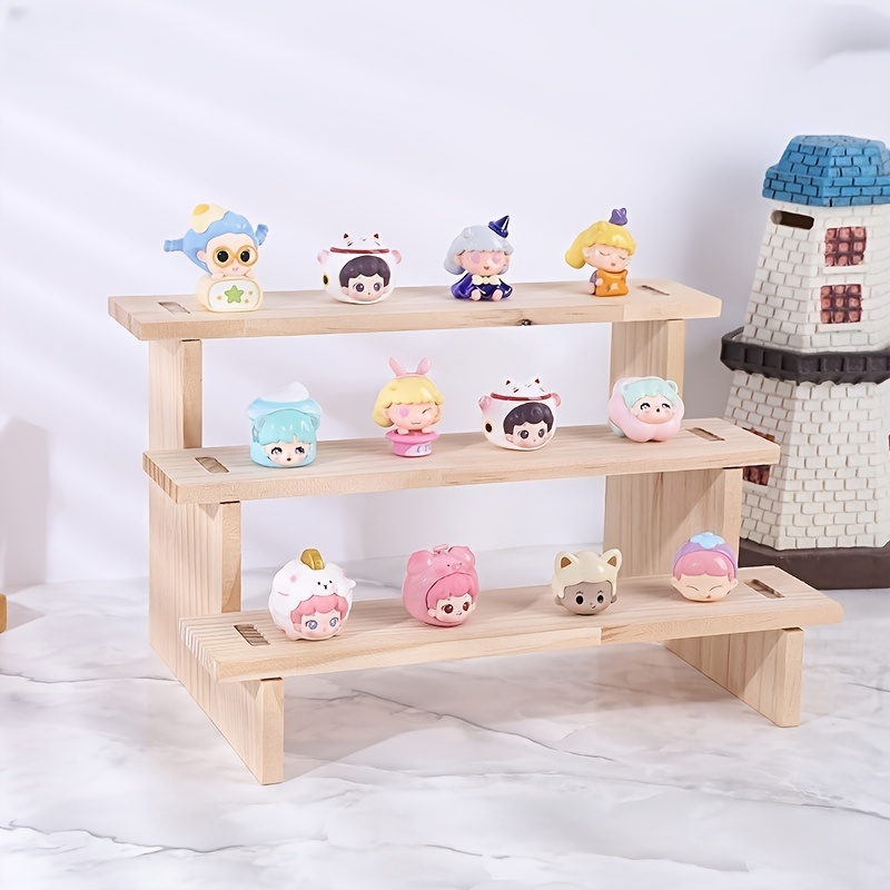 1pc Solid Wood Ladder Display  - Desk Setup Wood review and price