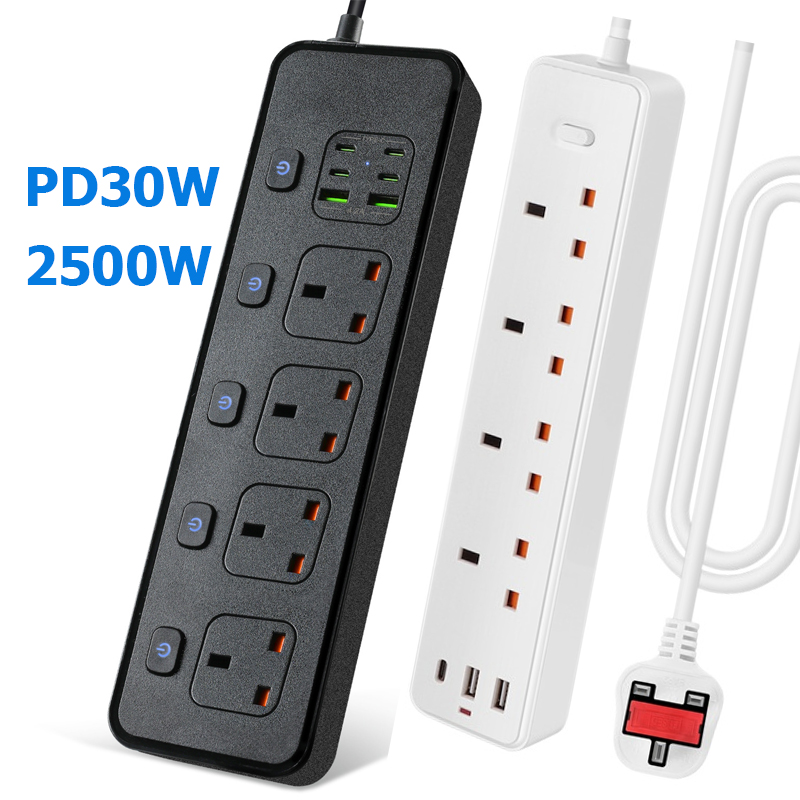 Power Strip Electric Socket UK - Power Strip Flat review and price