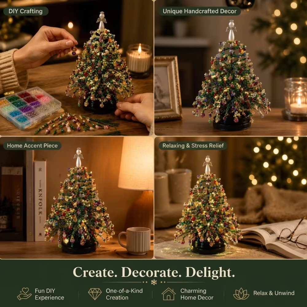 DIY Christmas Tree Bead Kit Be - Desk Setup At Home review and price