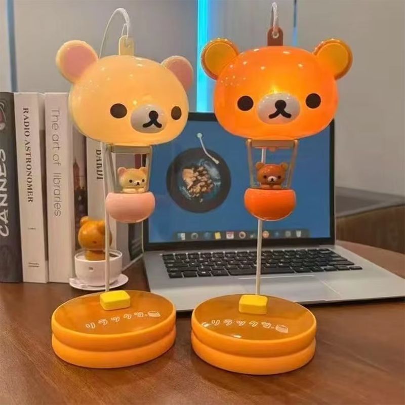 Rilakkuma Cute Bear Table Lamp - Desk Setup At Home review and price