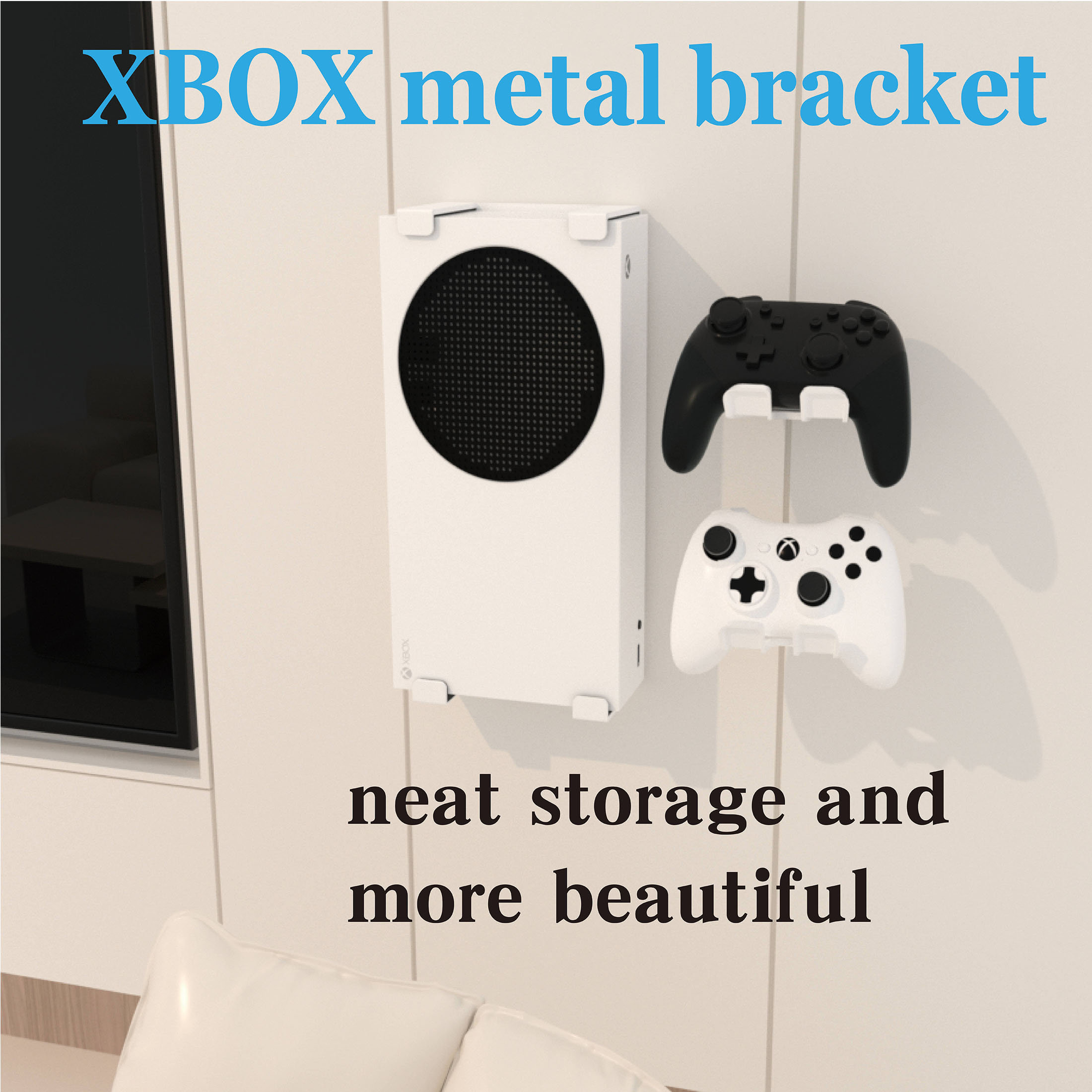 Wall Mount Holer for Xbox Seri - Desk Setup Xbox review and price