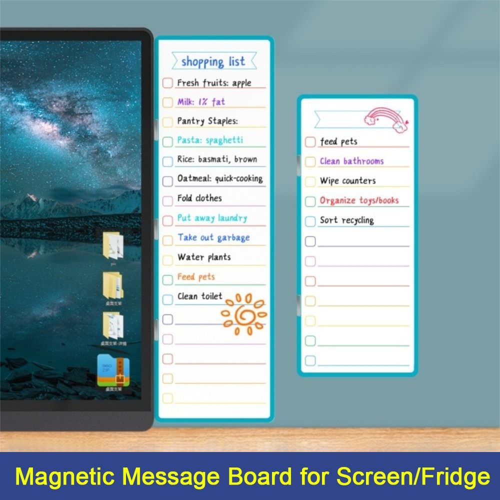Side Note Board Baked Paint Bo - Sticky Memo Holder review and price