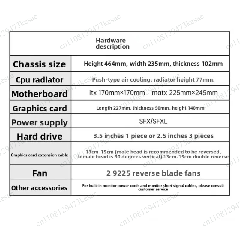 for ITX Aluminum Alloy Open Fr - Desk Setup Pc review and price