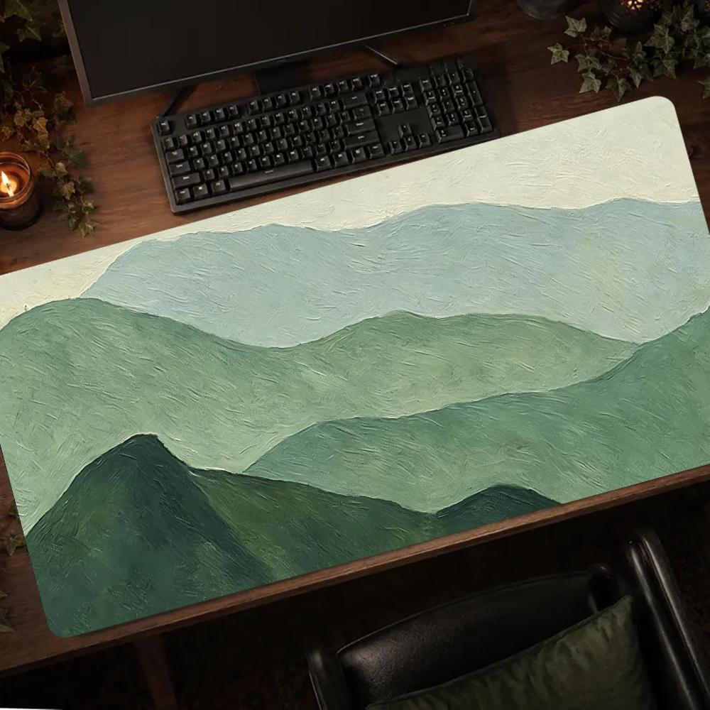 Minimal Green Mountains Mouse  - Desk Setup Minimal review and price