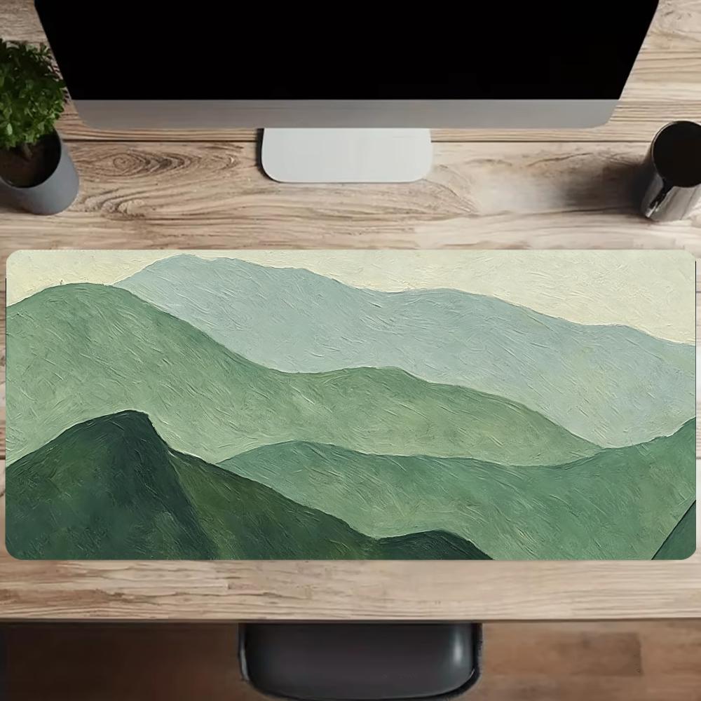 Minimal Green Mountains Mouse  - Desk Setup Minimal review and price