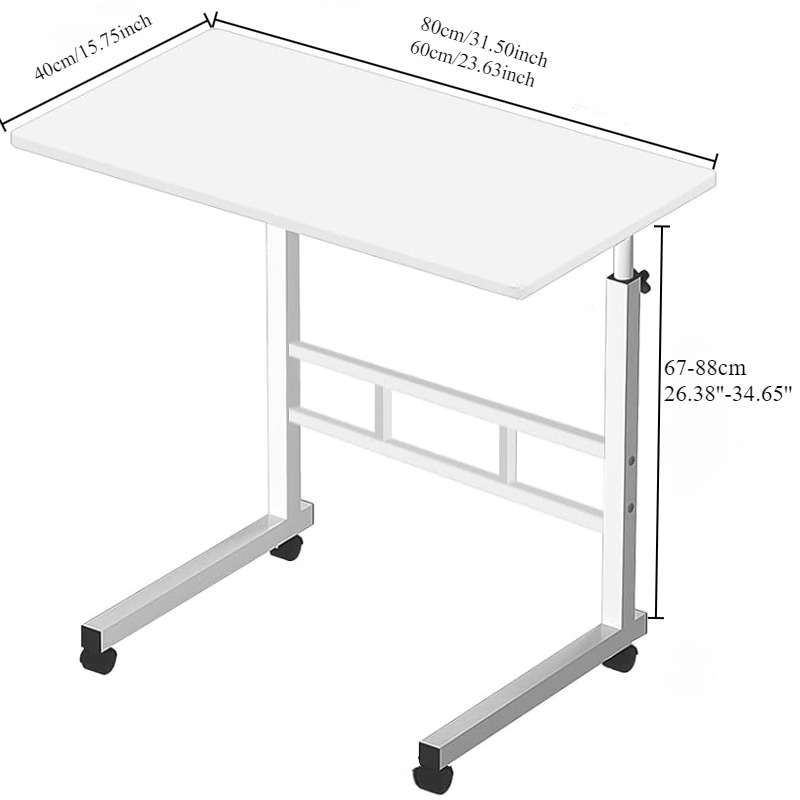 Bedside Desk with Universal Wh - Desk Setup For Laptop review and price