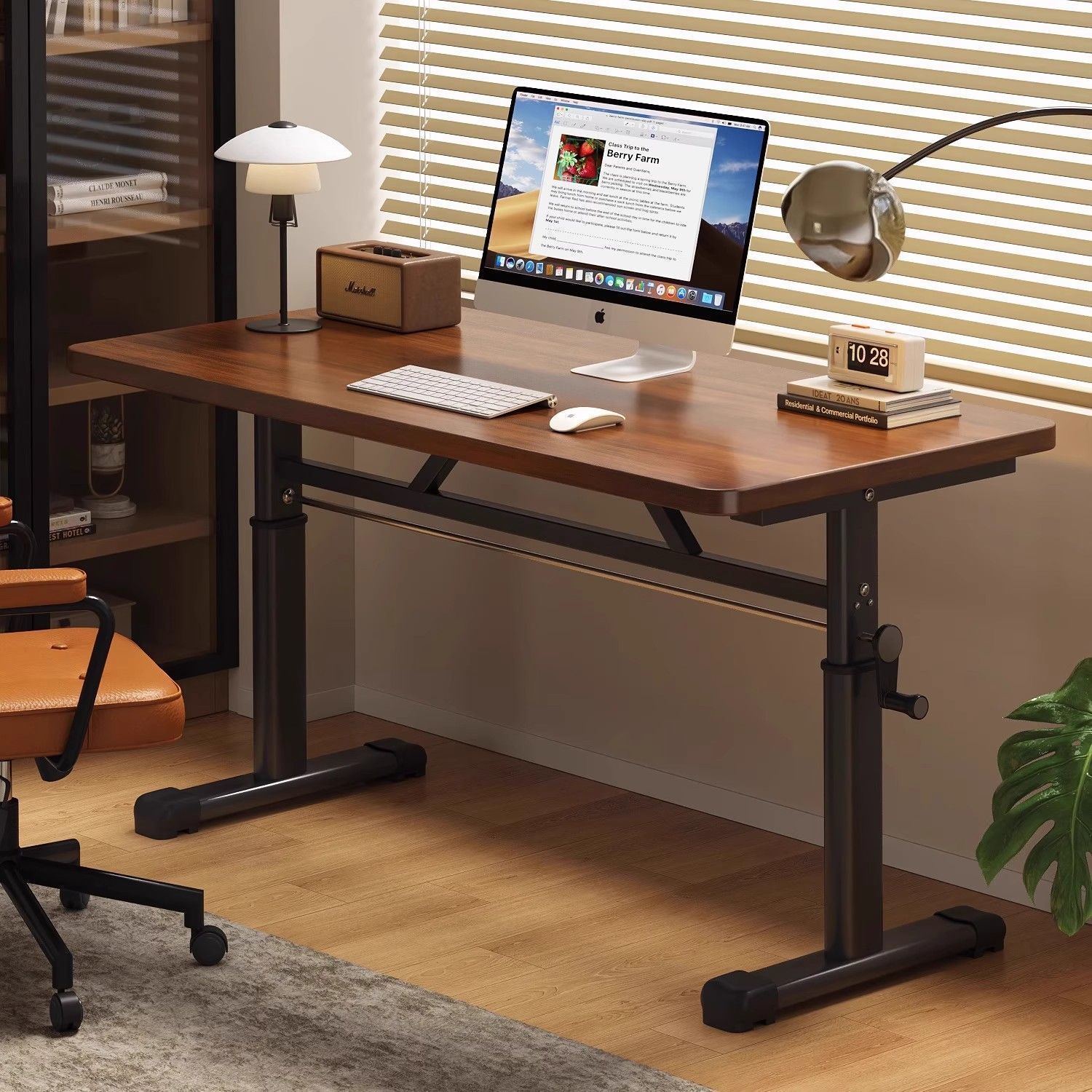 Modern Simple Adjustable Heigh - Desk Setup For Laptop review and price