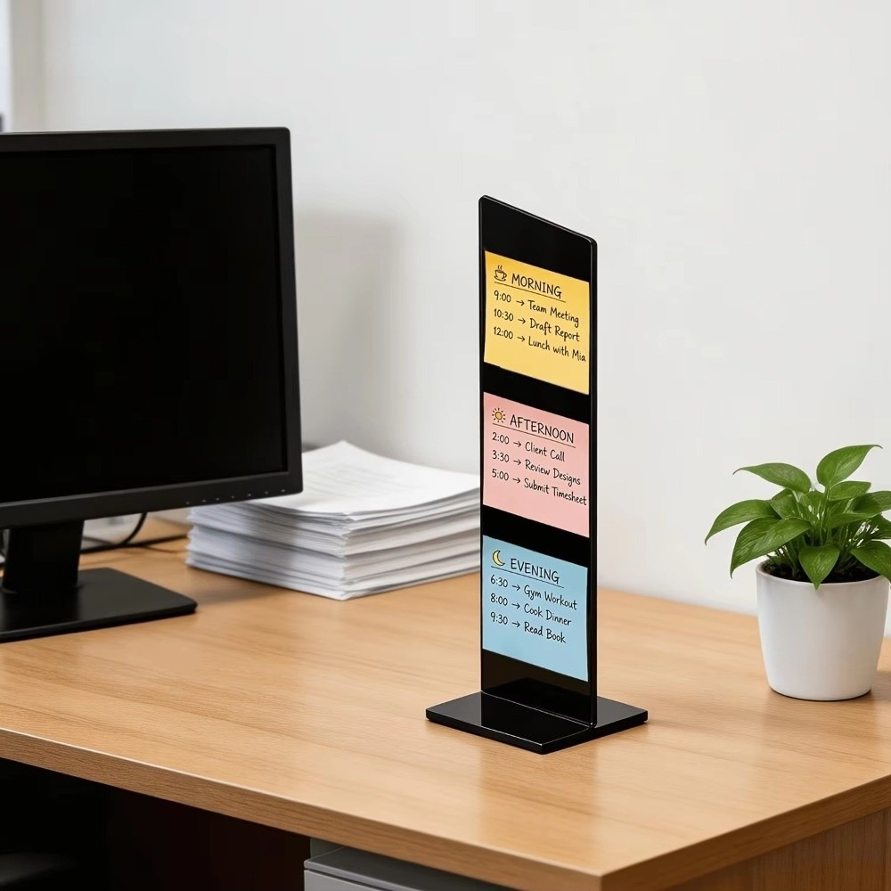 Durable Acrylic Memo Message B - Sticky Memo Holder review and price