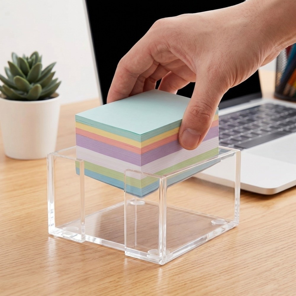 Transparent Sticky Note Holder - Sticky Memo Holder review and price