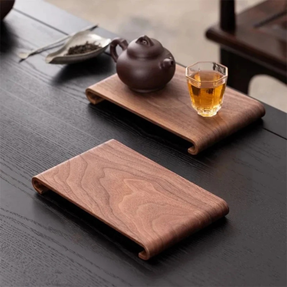 Wooden Coffee Tea Tray Rectang - Desk Setup At Home review and price