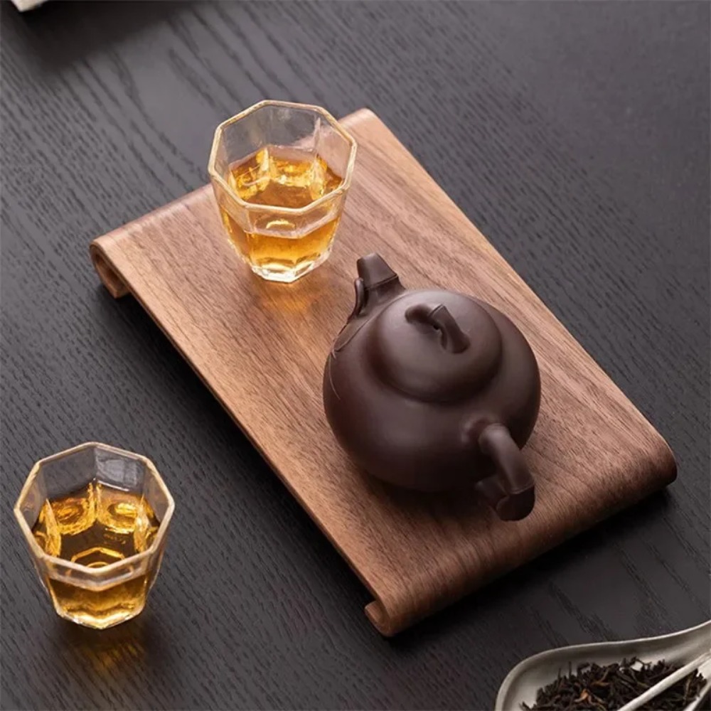 Wooden Coffee Tea Tray Rectang - Desk Setup At Home review and price