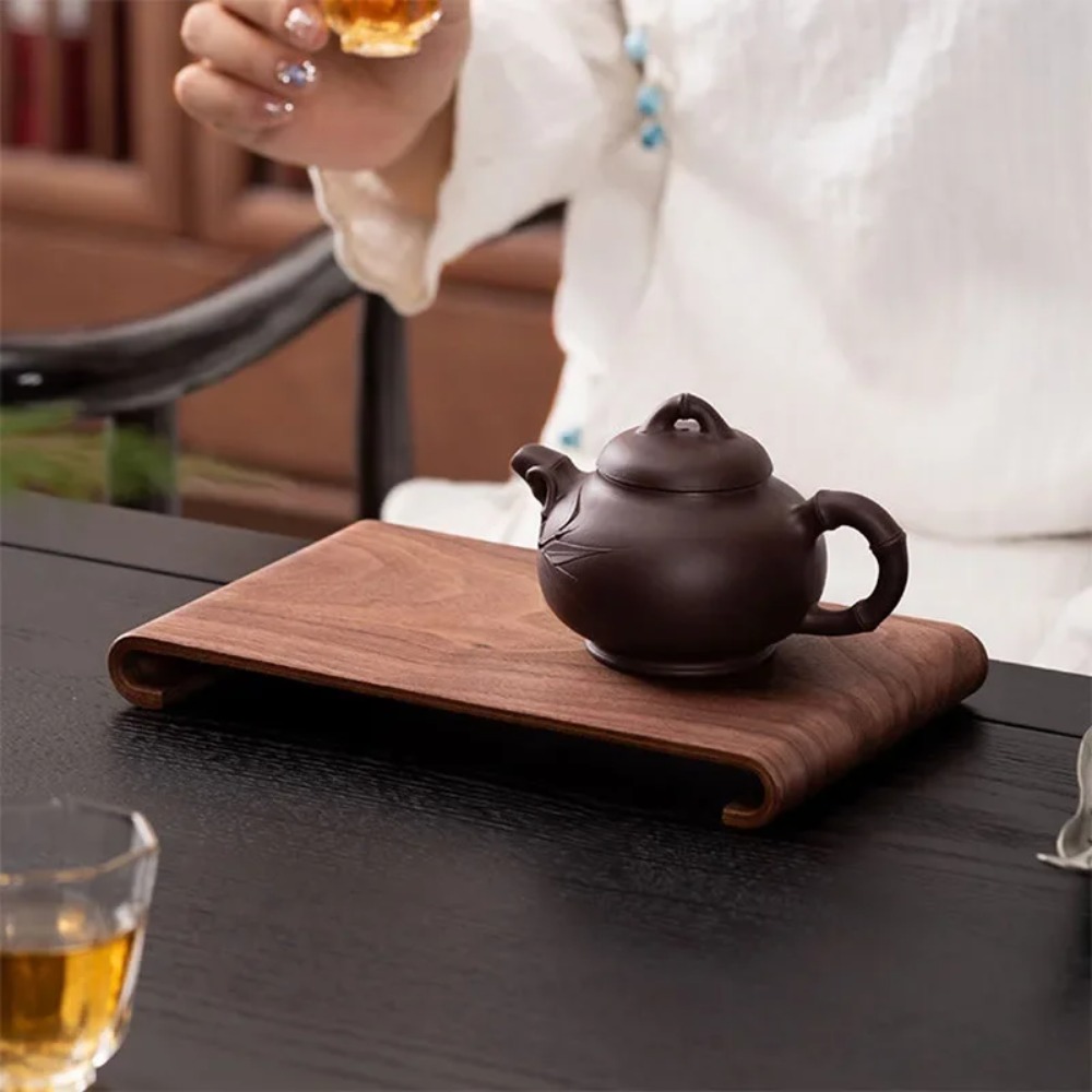 Wooden Coffee Tea Tray Rectang - Desk Setup At Home review and price