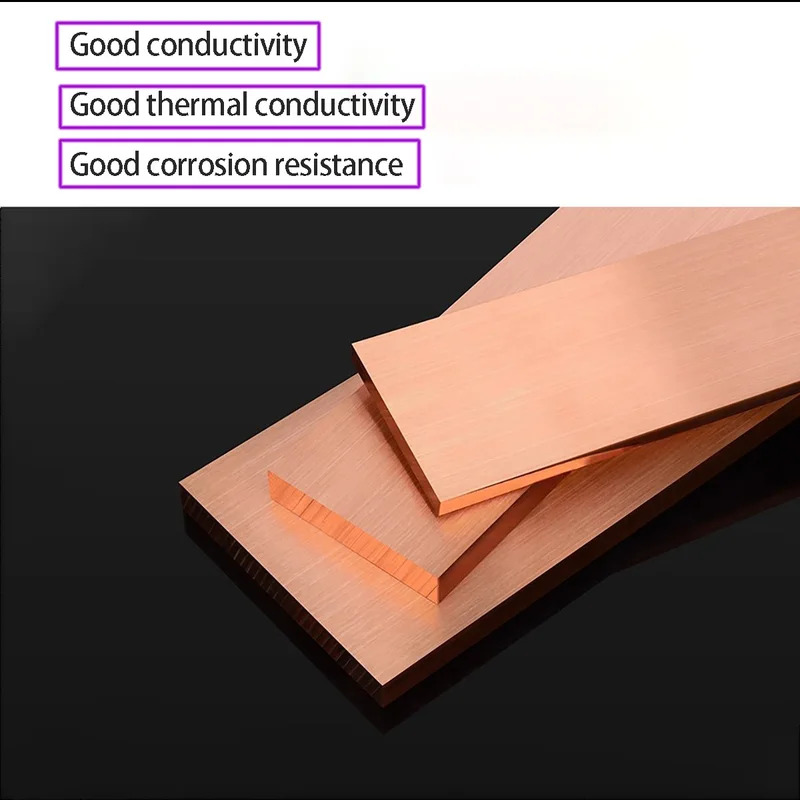 1PCS High Conductive T2 Copper - Power Strip Flat review and price