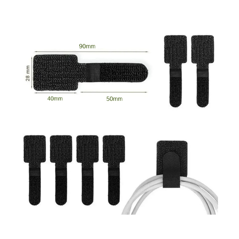 Self Adhesive Reusable Cable T - Cable Velcro Strap review and price