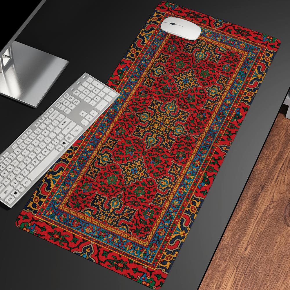 Persian Rug Carpet Red Mousepa - Desk Setup Red review and price