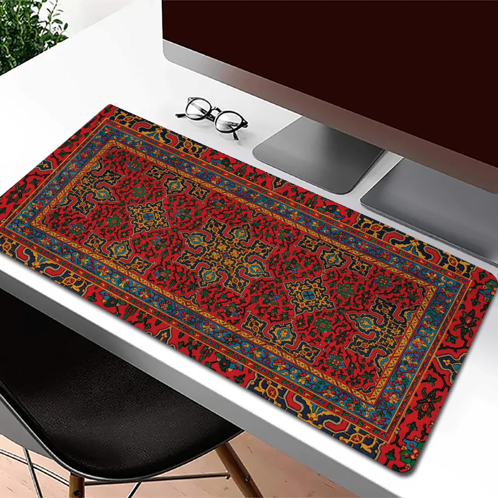 Persian Rug Carpet Red Mousepa - Desk Setup Red review and price
