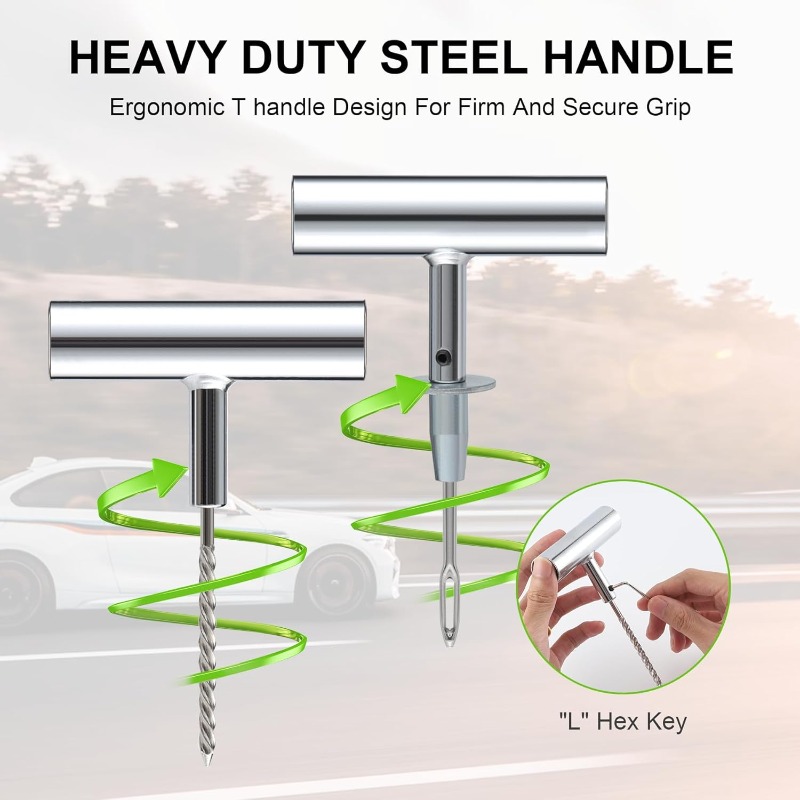 1Set Tire Repair Kit with Plug - Power Strip Flat review and price