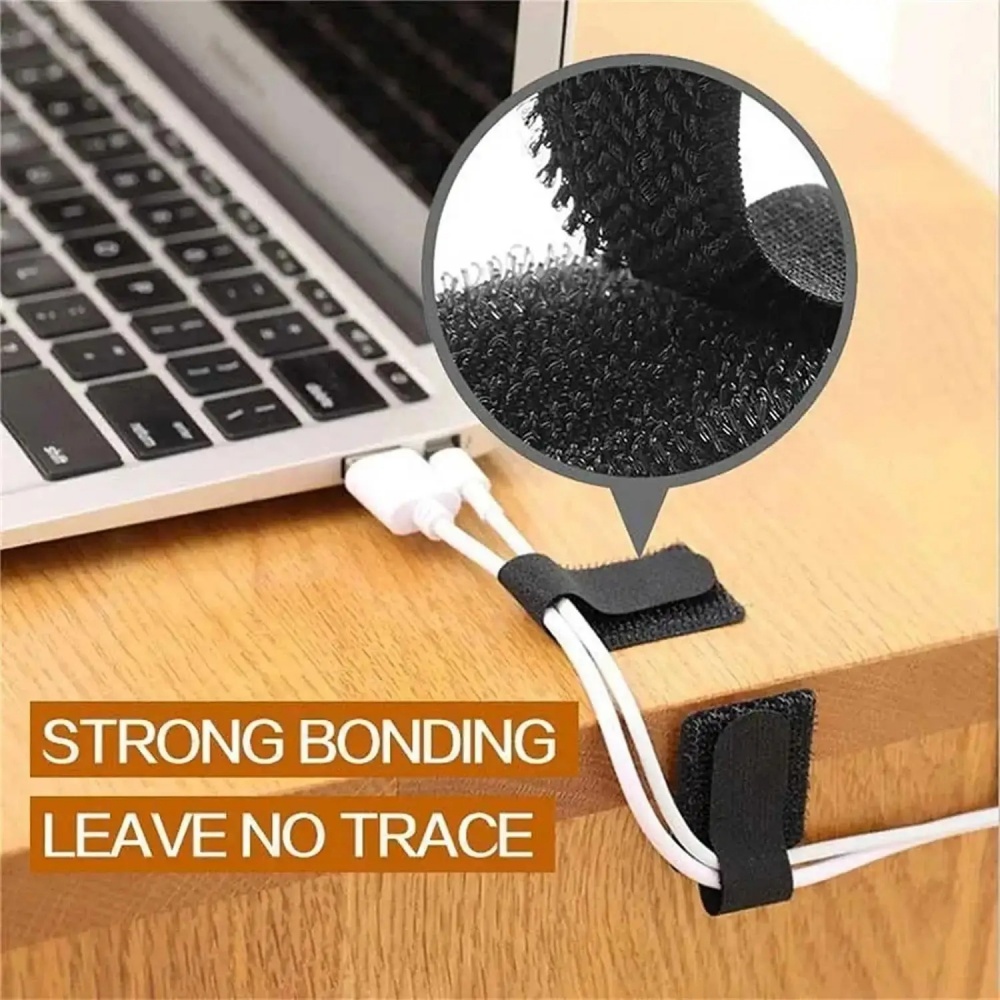 Self Adhesive Reusable Cable T - Cable Velcro Strap review and price