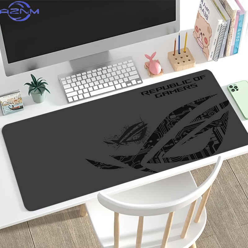 1pc Large Gaming Mouse Pad ROG - Desk Setup Pc review and price