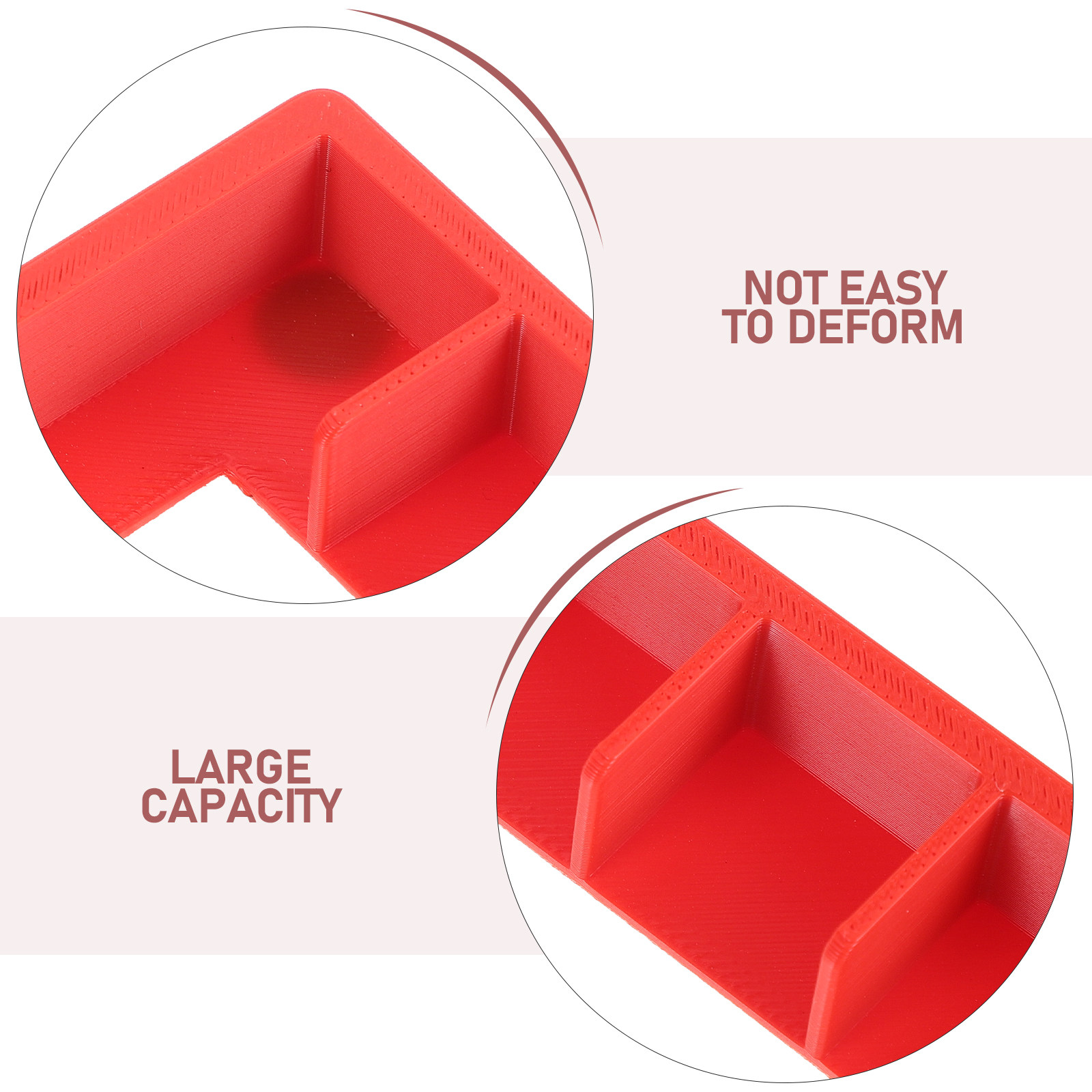 Cassette Storage Organizer She - Desk Setup Red review and price