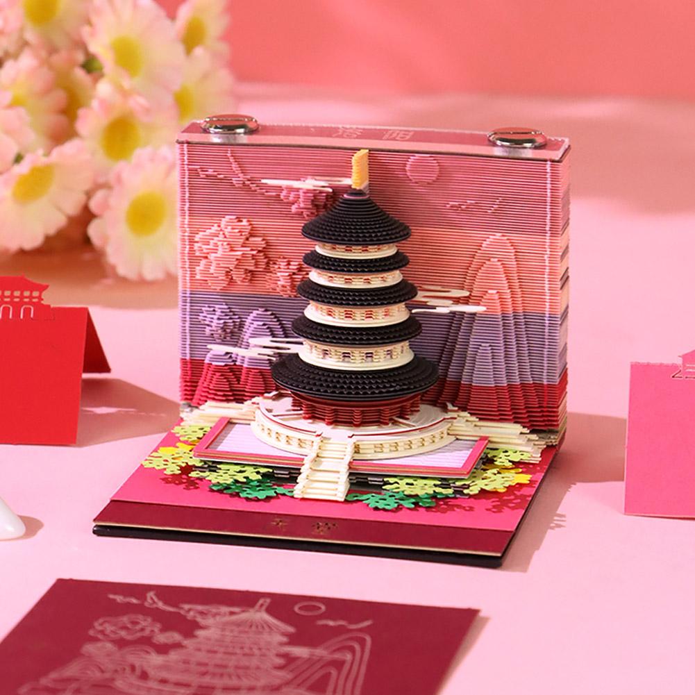 3D Memo Pad Ancient Architectu - Sticky Memo Holder review and price