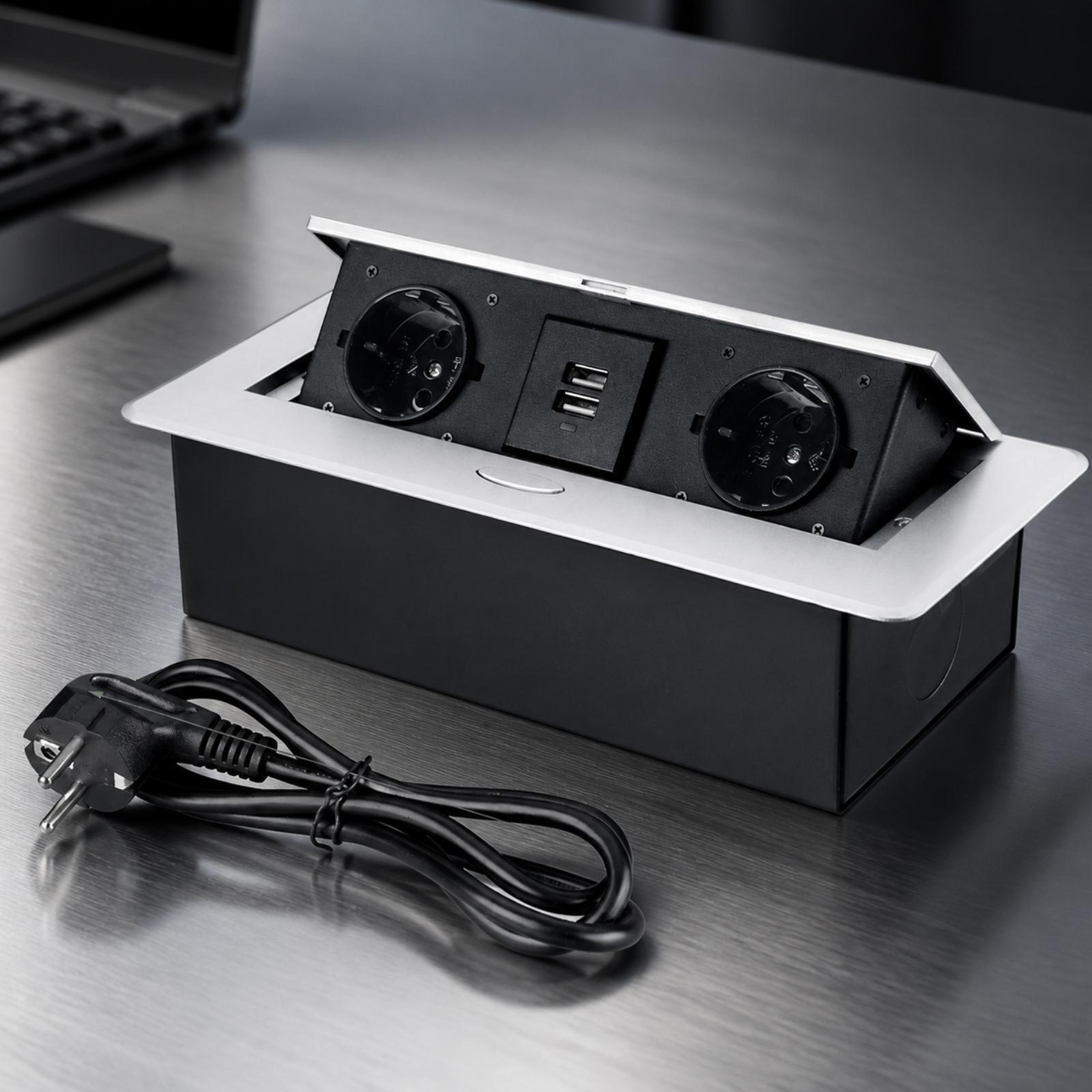 Quick-Setup Desktop Power Outl - Desk Setup Hub review and price