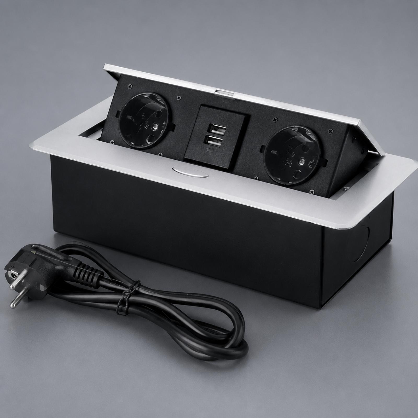 Quick-Setup Desktop Power Outl - Desk Setup Hub review and price
