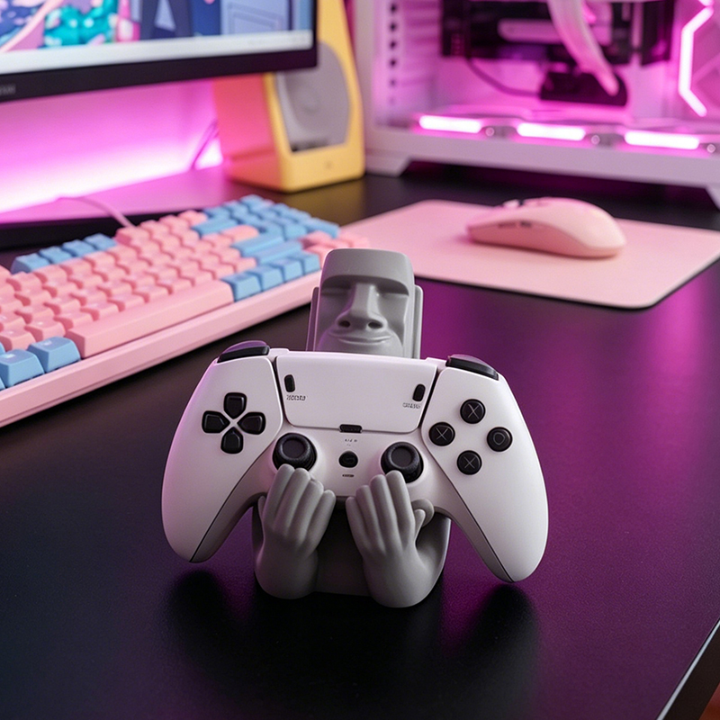 Moai Easter Island Resin Sculp - Desk Setup Xbox review and price