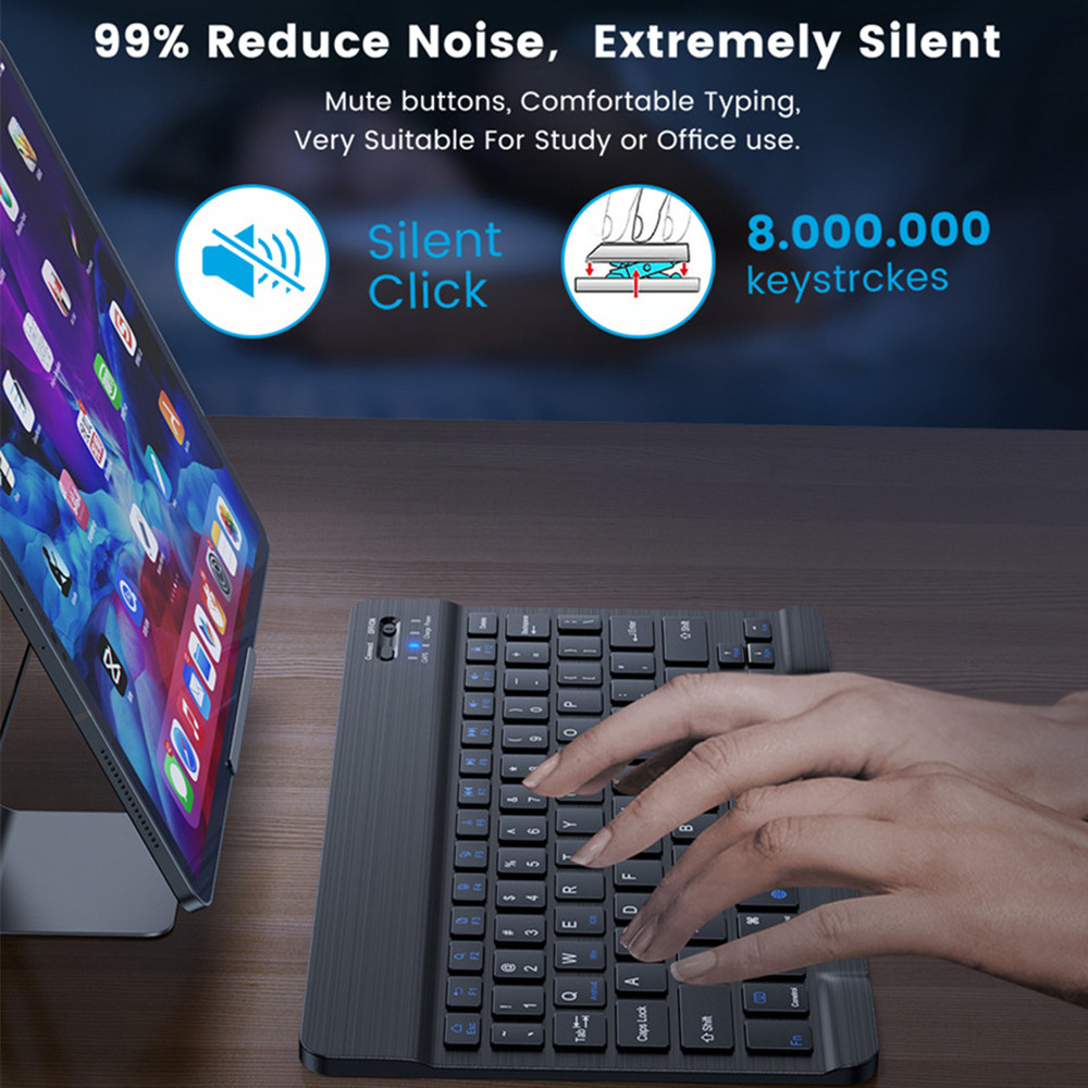 10 lnch Wireless  Bluetooth Mi - Desk Setup Keyboard review and price