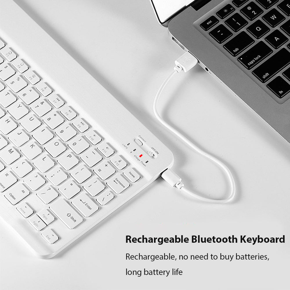 Bluetooth Wireless Keyboard Un - Desk Setup Keyboard review and price
