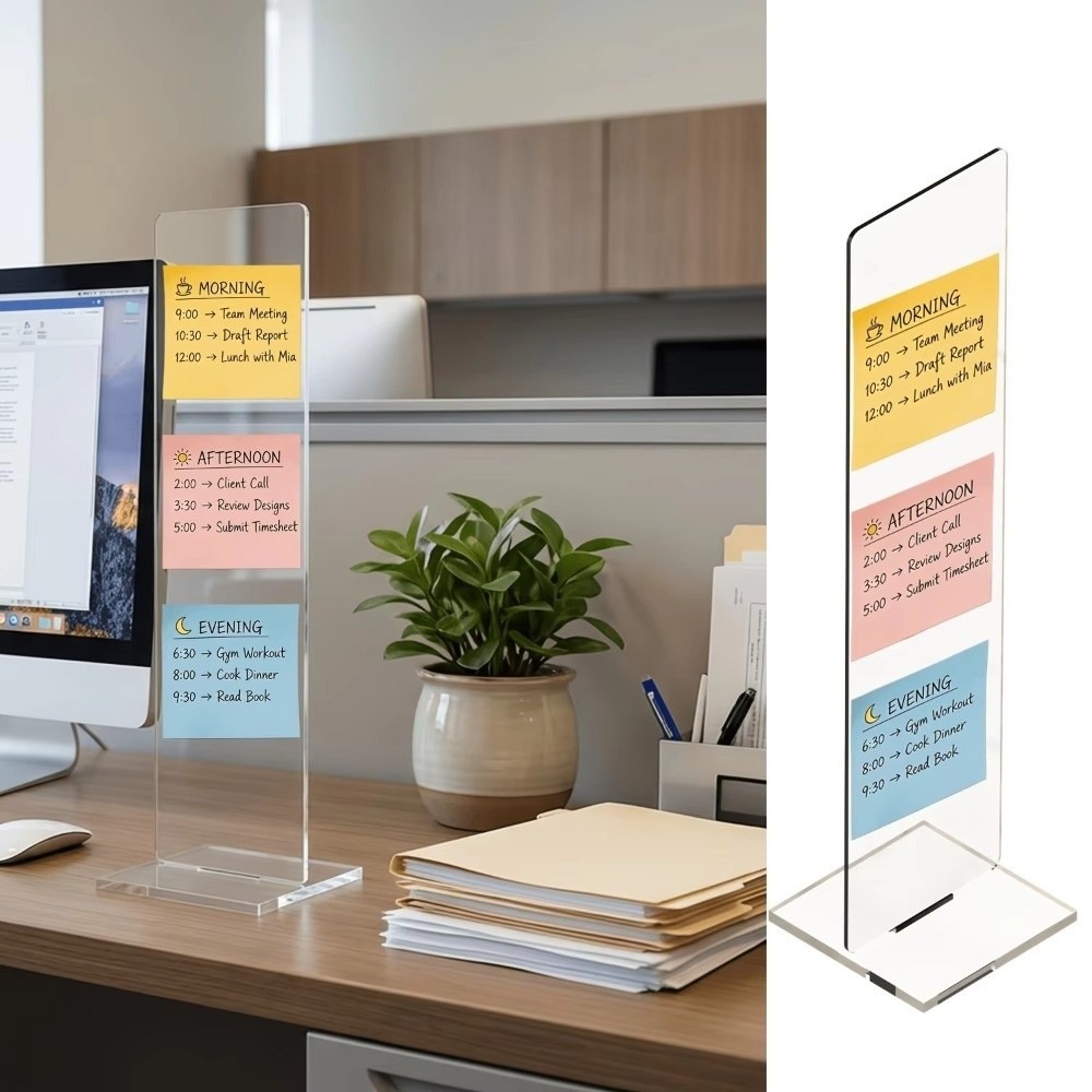 Acrylic Memo Message Board Det - Sticky Memo Holder review and price