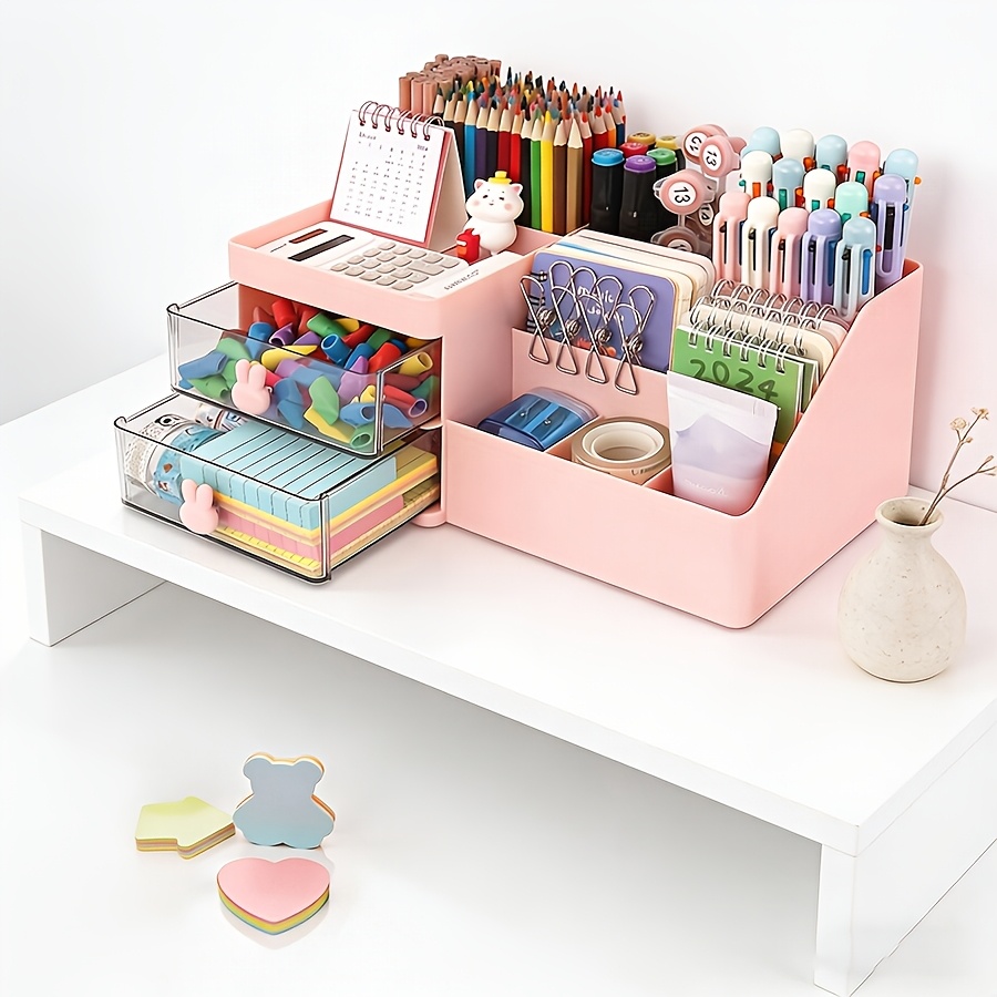 Cute Rabbit Desk Organizer Pen - Sticky Memo Holder review and price