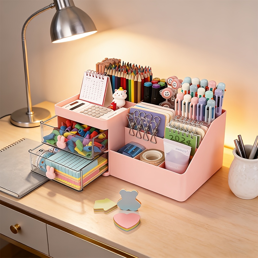 Cute Rabbit Desk Organizer Pen - Sticky Memo Holder review and price