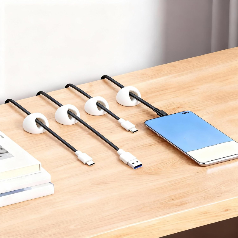 6/10/18-Piece Cable Organizer  - Desk Setup At Home review and price