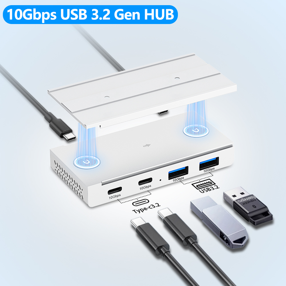 10Gbps USB3.2 Gen2 HUB Desk Ma - Desk Setup Hub review and price