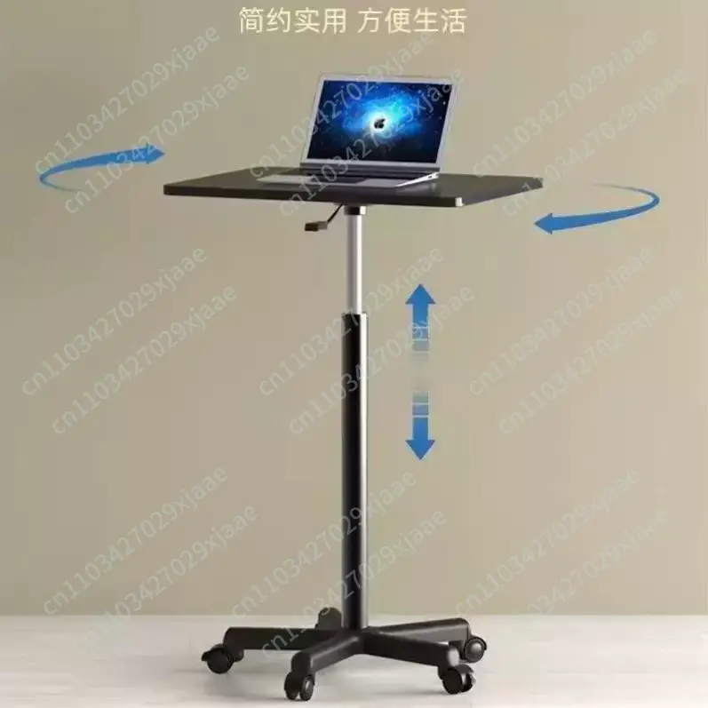 Pulley Mobile Small Table Stan - Desk Setup For Laptop review and price