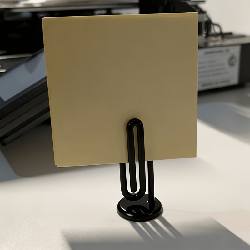 1pc 3D Desktop Paperclip Memo  - Sticky Memo Holder review and price