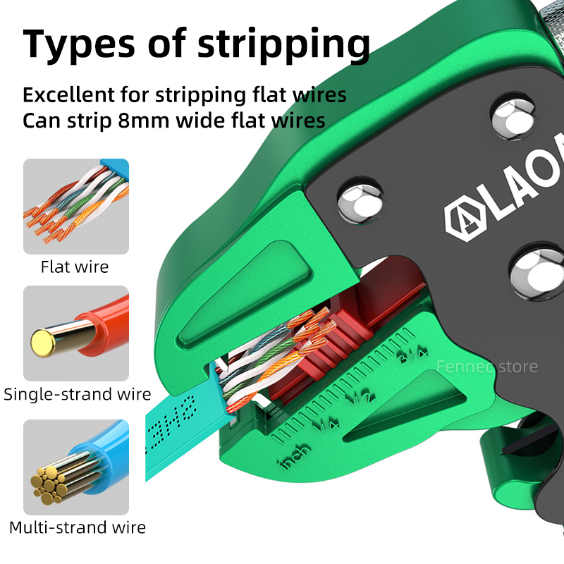 LAOA Wire Stripper Tools Cable - Power Strip Flat review and price