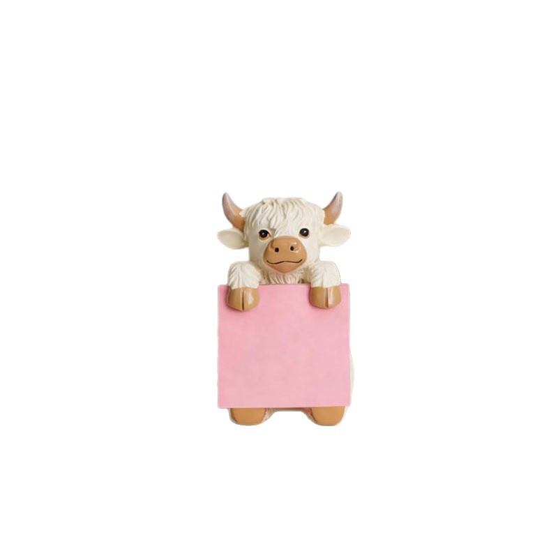 Creative Highland Cow Resin St - Sticky Memo Holder review and price