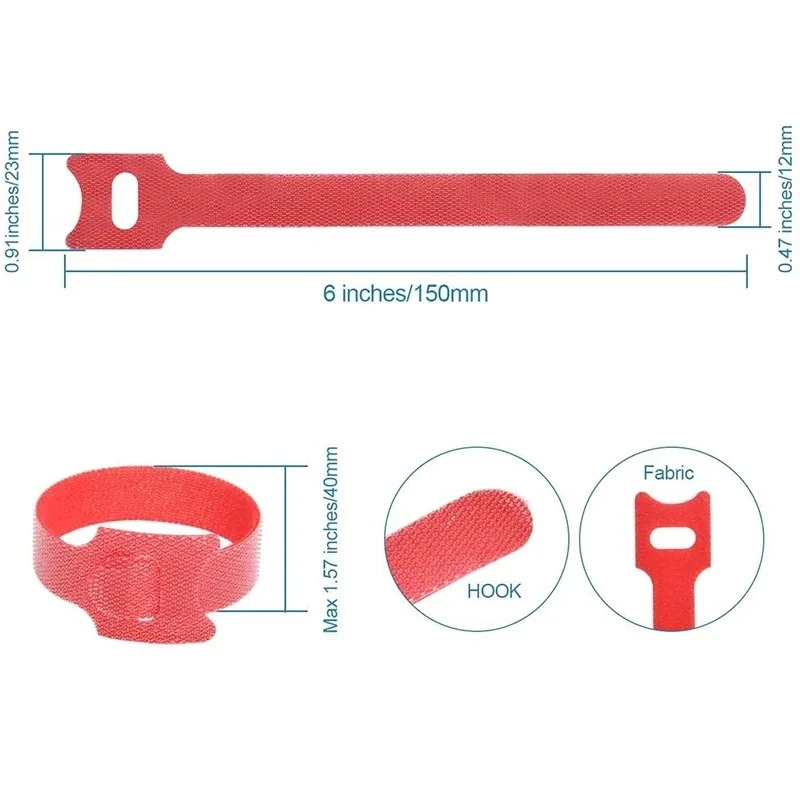 10PCS Multi purpose Velcro Fas - Cable Velcro Strap review and price