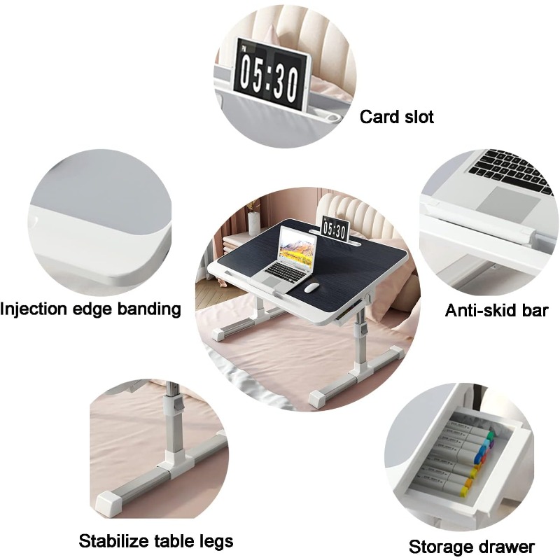 Laptop Bed Tray Table Adjustab - Desk Setup For Laptop review and price