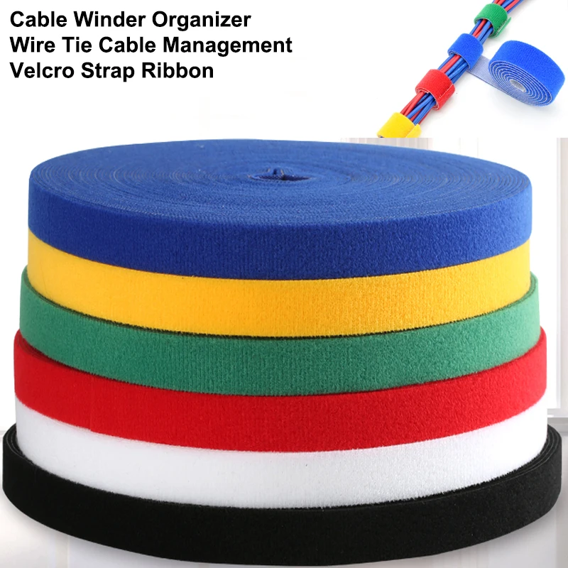 5M DIY Reusable Nylon Cable Ti - Cable Velcro Strap review and price