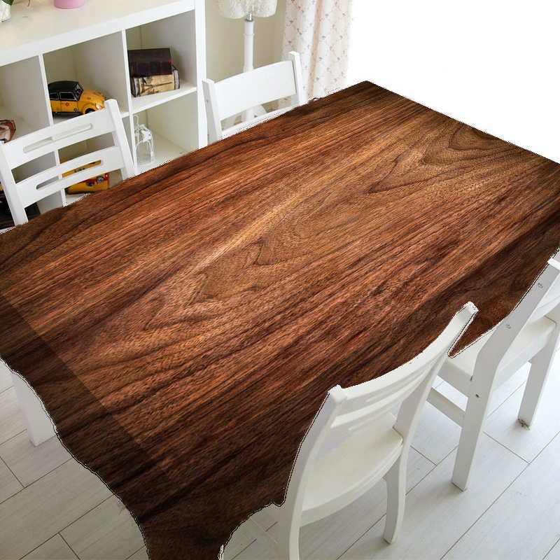 Elegant Dark Wood Grain Tablec - Desk Setup Dark review and price