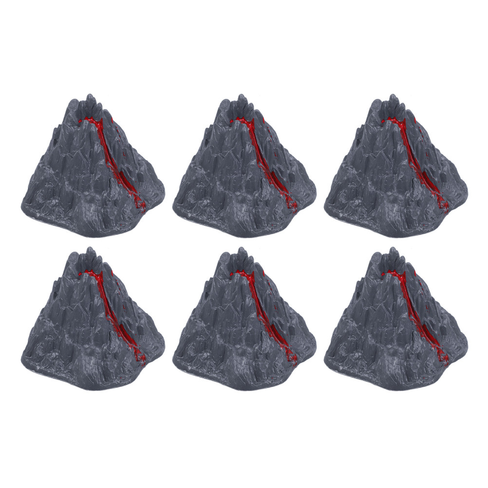 6Pcs Simulated Volcano Lava Pl - Desk Setup Simulator review and price