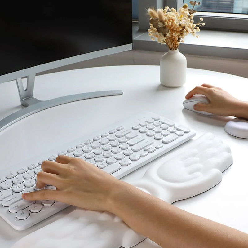 Keyboard Mouse Wrist Rest Ange - Desk Setup Keyboard review and price