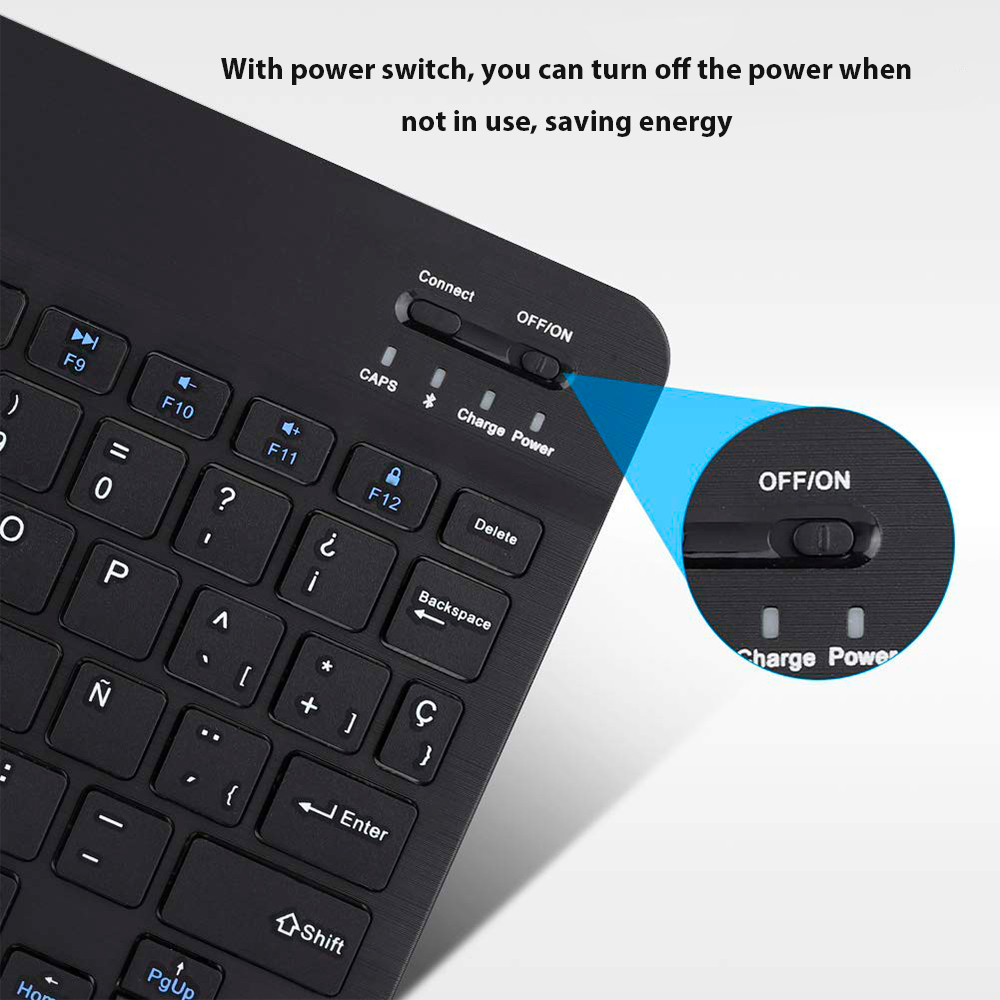 Bluetooth Wireless Keyboard Fo - Desk Setup Keyboard review and price