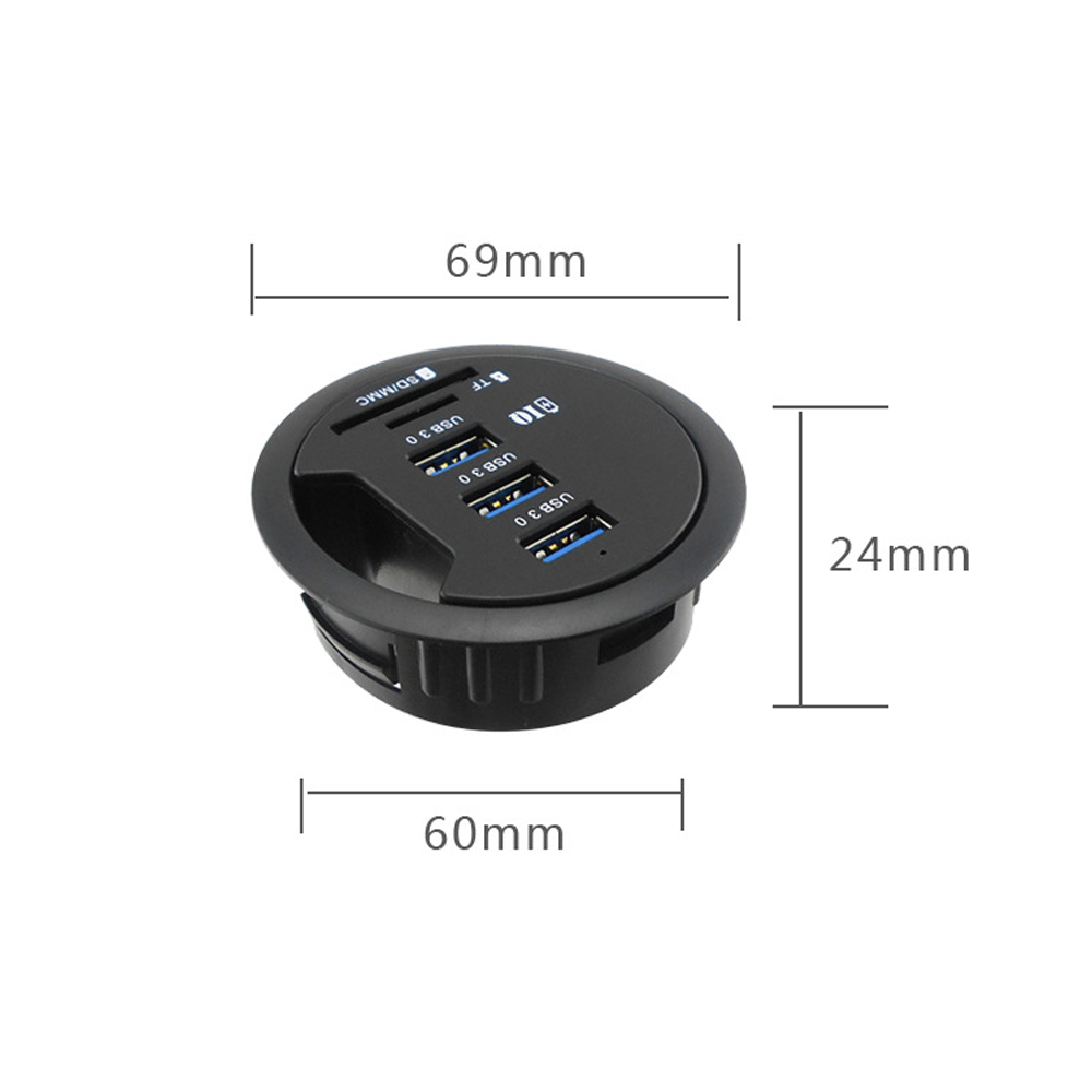 USB HUB Mount In Desk HUBs USB - Desk Setup Hub review and price